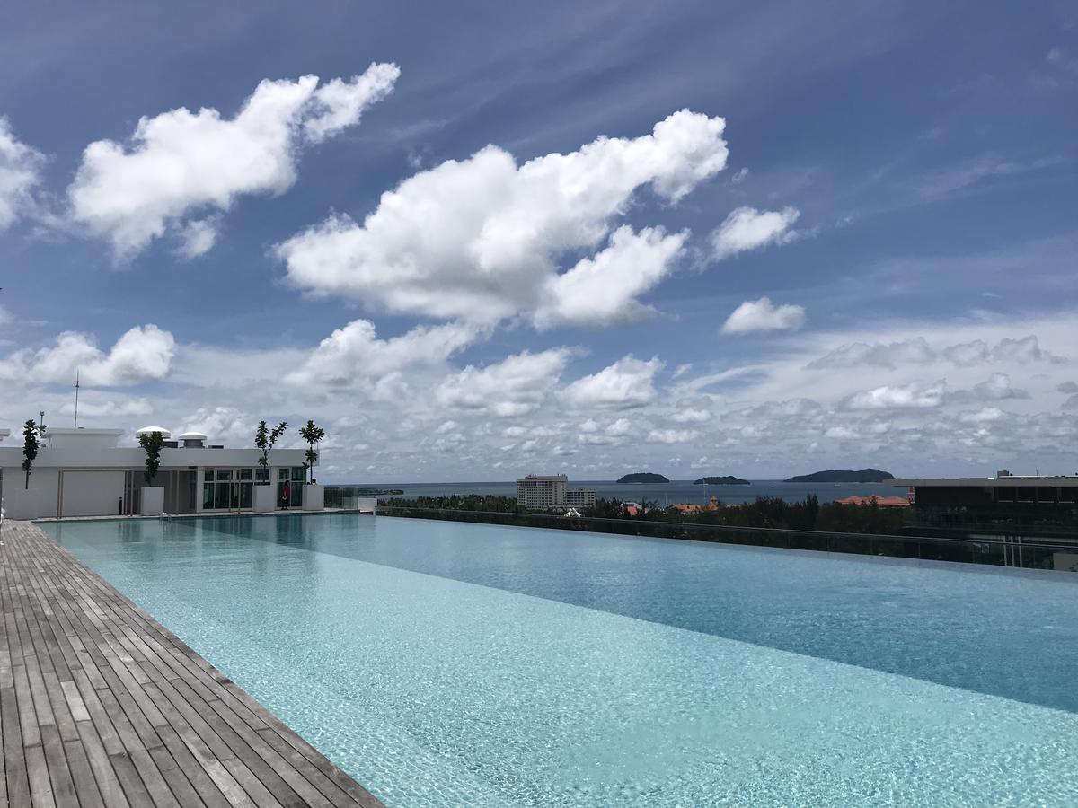 Sunset Seaview Vacation Condos @ Infinity Avenue Kota Kinabalu Exterior photo